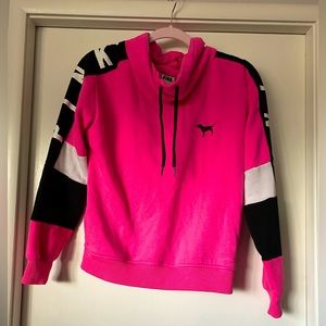 PINK cowl neck sweatshirt